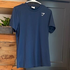 Gymshark Deep Blue Short Sleeve Tee